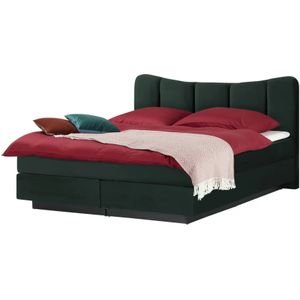 Boxspringbett  Dalur ¦ grün ¦ Maße (cm): B: 160 H: 110 Betten > Boxspringbetten > Boxspringbetten 160x200 - Höffner