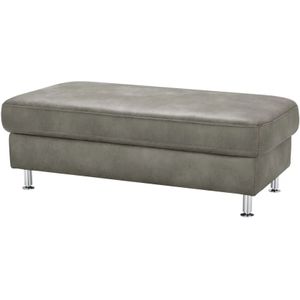 Mein Sofa bold XXL Hocker  Veit ¦ grau ¦ Maße (cm): B: 130 H: 46 T: 65.0 Polstermöbel > Hocker - Höffner