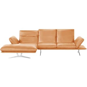 KOINOR Ecksofa Echtleder Francis ¦ gold ¦ Maße (cm): B: 284 H: 93 T: 159.0 Polstermöbel > Sofas > Ecksofas - Höffner