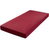 como Boxspring-Spannbettlaken  Uni Jersey 3700 ¦ rot ¦ Maße (cm): B: 90 Bettwaren > Bettlaken - Höffner