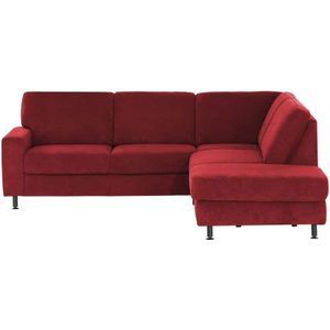 meinSofa Ecksofa  Jana ¦ rot ¦ Maße (cm): B: 237 H: 85 T: 235.0 Polstermöbel > Sofas > Ecksofas - Höffner