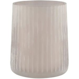 Windlicht  ¦ rosa/pink ¦ Glas ¦ Maße (cm): H: 11  Ø: 9.5 Accessoires > Kerzen & Kerzenständer - Höffner