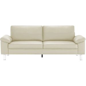 Einzelsofa aus Echtleder Bena ¦ beige ¦ Maße (cm): B: 228 H: 86 T: 97.0 Polstermöbel > Sofas > 3-Sitzer - Höffner