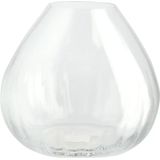 Peill+Putzler Vase  Waterfall ¦ transparent/klar ¦ Glas ¦ Maße (cm): H: 16  Ø: 18 Accessoires > Vasen - Höffner