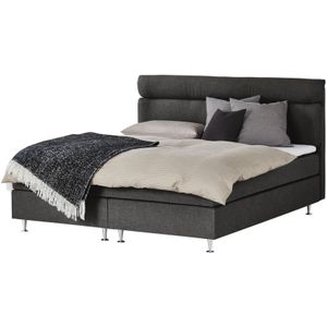 Boxspringbett  Fero  ¦ grau ¦ Maße (cm): B: 171 H: 105,5 Betten > Boxspringbetten > Boxspringbetten 160x200 - Höffner