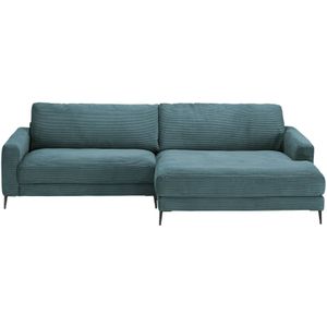 Gray & Jones Cord-Sofa  CAP FERRAT 1.2 ¦ türkis/petrol ¦ Maße (cm): B: 272 H: 84 T: 190.0 Polstermöbel > Sofas > Ecksofas - Höffner