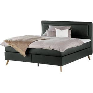 Boxspringbett  Gorge ¦ schwarz ¦ Maße (cm): B: 160 H: 118 Betten > Boxspringbetten > Boxspringbetten 160x200 - Höffner