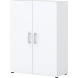 Aktenschrank  home.office ¦ weiß ¦ Maße (cm): B: 80 H: 107,2 T: 33.5 Schränke > Aktenschränke - Höffner