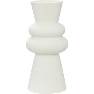 HOME STORY Vase  ¦ weiß ¦ Porzellan ¦ Maße (cm): H: 25,5  Ø: 12.2 Accessoires > Vasen - Höffner