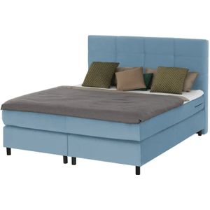uno Boxspringbett  Wind ¦ blau ¦ Maße (cm): B: 180 H: 152 Betten > Komfortbetten - Höffner