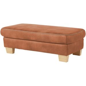 Mein Sofa bold XXL - Hocker  Beata ¦ braun ¦ Maße (cm): B: 130 H: 45 T: 65.0 Polstermöbel > Hocker - Höffner