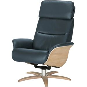 Nils Olsen Relaxsessel Leder mit Relaxfunktion Balance ¦ blau ¦ Maße (cm): B: 80 H: 112 T: 121.0 Polstermöbel > Sessel > Relaxsessel - Höffner
