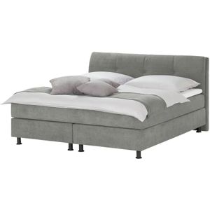 SKAGEN BEDS Boxspringbett  Vegg Towel ¦ grau ¦ Maße (cm): B: 185 H: 112,5 Betten > Boxspringbetten > Boxspringbetten 180x200 - Höffner