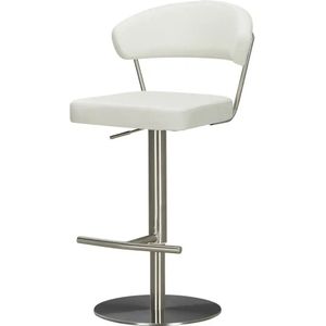 Barhocker  Kelvin ¦ weiß ¦ Maße (cm): B: 53 H: 89 T: 56.0 Polstermöbel > Hocker > Barhocker - Höffner