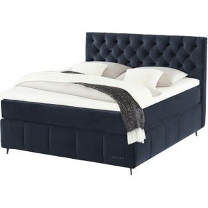 Jette Home Boxspringbett  Jette Glam ¦ blau ¦ Maße (cm): B: 202 H: 132,5 Betten > Komfortbetten - Höffner