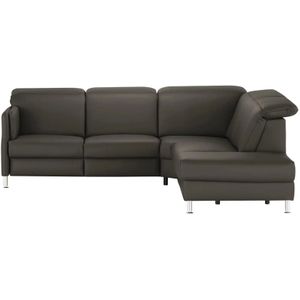 meinSofa Leder-Ecksofa  Leon ¦ braun ¦ Maße (cm): B: 259 H: 83 T: 236.0 Polstermöbel > Sofas > Ecksofas - Höffner