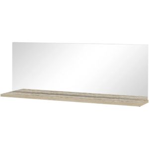Spiegel 129 x 47 cm Titan ¦ holzfarben ¦ Holzwerkstoff ¦ Maße (cm): B: 129 H: 47 T: 20.0 Accessoires > Spiegel - Höffner