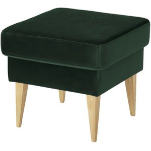 switch Hocker aus Samt Taco ¦ grün ¦ Maße (cm): B: 49 H: 45 T: 49.0 Polstermöbel > Hocker - Höffner