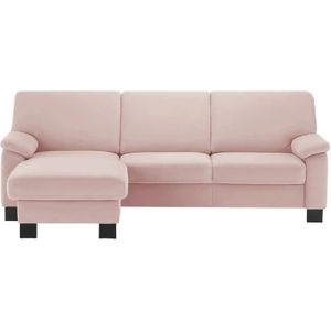meinSofa Ecksofa  Veit ¦ rosa/pink ¦ Maße (cm): B: 232 H: 90 T: 168.0 Polstermöbel > Sofas > Ecksofas - Höffner