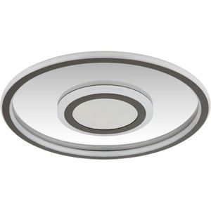 Globo Lighting Deckenleuchte  ¦ grau ¦ Maße (cm): B: 43,2 H: 5  Ø: 43.2 Lampen & Leuchten > Deckenleuchten - Höffner