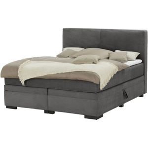 Boxi Boxspringbett mit Bettkasten Boxi Classic ¦ grau ¦ Maße (cm): B: 180 H: 125 Betten > Boxspringbetten > Boxspringbetten 180x200 - Höffner