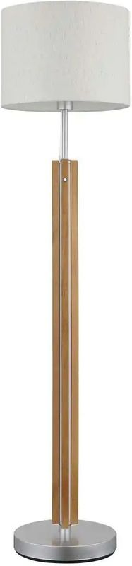 Globo Lighting Stehleuchte  ¦ braun ¦ Maße (cm): B: 35 H: 145  Ø: 35 Lampen & Leuchten > Stehlampen - Höffner