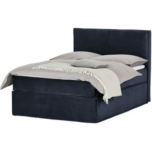 Boxi Boxspringbett 140 x 200 cm mit trendigem Keder Boxi Urban ¦ blau ¦ Maße (cm): B: 140 H: 125 Betten > Einzelbetten - Höffner