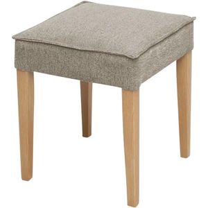 Woodford Polsterhocker  Laron ¦ beige ¦ Maße (cm): B: 42 H: 50 T: 42.0 Polstermöbel > Hocker - Höffner
