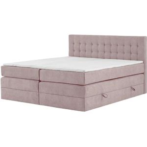 Boxspringbett mit Bettkasten Barcelona ¦ rosa/pink ¦ Maße (cm): B: 140 H: 110 Betten > Komfortbetten - Höffner