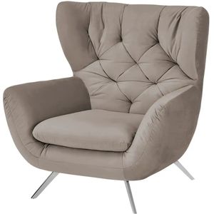 Jette Home Hochlehnsessel  Caldara ¦ beige ¦ Maße (cm): B: 100 H: 106 T: 95.0 Polstermöbel > Sessel > Ohrensessel - Höffner
