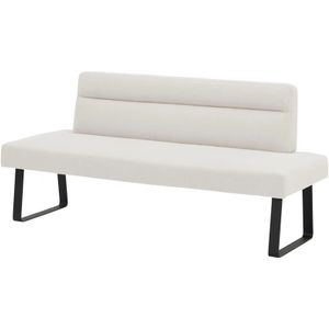 Woodford Einzelbank  Claire ¦ creme ¦ Maße (cm): B: 180 H: 84,5 T: 67.0 Bänke > Einzelbänke - Höffner