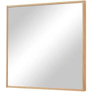 Spiegel 60 x 62 cm Tiba ¦ holzfarben ¦ Glas,Aluminium,Holz ¦ Maße (cm): B: 60 H: 62 T: 4.0 Accessoires > Spiegel - Höffner