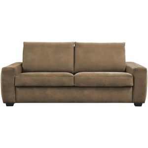 Schlafsofa  Allegra ¦ braun ¦ Maße (cm): B: 207 H: 98 T: 87.0 Polstermöbel > Sofas > 3-Sitzer - Höffner