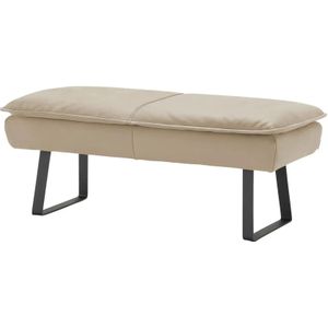 KOINOR Hockerbank  Leder Alino ¦ beige ¦ Maße (cm): B: 170 H: 51 T: 56.0 Bänke > Einzelbänke - Höffner