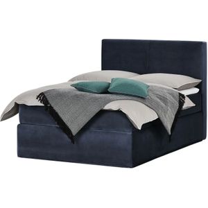 Boxi Boxspringbett 140 x 200 cm  Boxi Classic ¦ blau ¦ Maße (cm): B: 140 H: 125 Betten > Einzelbetten - Höffner