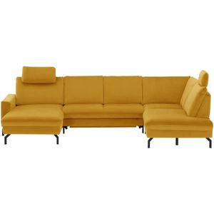 meinSofa Wohnlandschaft  Grace ¦ gelb ¦ Maße (cm): B: 332 H: 89 T: 220.0 Polstermöbel > Sofas > Wohnlandschaften - Höffner