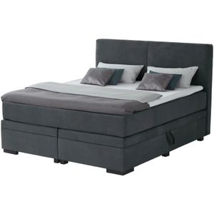 Boxi Boxspringbett mit Bettkasten Boxi Classic ¦ grau ¦ Maße (cm): B: 180 H: 125 Betten > Boxspringbetten > Boxspringbetten 180x200 - Höffner