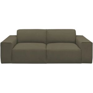 Gray & Jones Einzelsofa im Trendstoff Baltic Breeze ¦ grün ¦ Maße (cm): B: 196 H: 71 T: 101.0 Polstermöbel > Sofas > 2-Sitzer - Höffner
