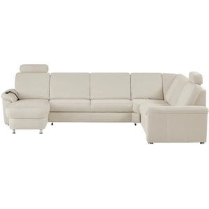 meinSofa Wohnlandschaft Mikrofaser Rita ¦ creme ¦ Maße (cm): B: 330 H: 91 T: 240.0 Polstermöbel > Sofas > Schlafsofas - Höffner