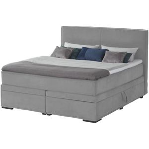 Boxi Boxspringbett mit Bettkasten Boxi Urban ¦ grau ¦ Maße (cm): B: 180 H: 125 Betten > Boxspringbetten > Boxspringbetten 180x200 - Höffner