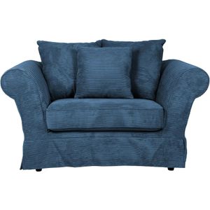 Einzelsofa  Olivia mit Husse ¦ türkis/petrol ¦ Maße (cm): B: 152 H: 100 T: 98.0 Polstermöbel > Sofas > Einzelsofas - Höffner
