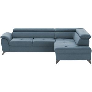 switch Ecksofa  Aldeia ¦ blau ¦ Maße (cm): B: 252 H: 70 T: 200.0 Polstermöbel > Sofas > Ecksofas - Höffner