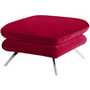 Jette Home Hocker  Caldara ¦ rot ¦ Maße (cm): B: 70 H: 45 T: 70.0 Polstermöbel > Hocker - Höffner