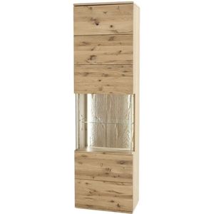 Woodford Vitrine  Astoria ¦ holzfarben ¦ Maße (cm): B: 60 H: 208 T: 37.0 Schränke > Vitrinen - Höffner