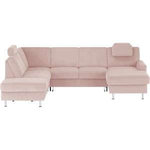 meinSofa Wohnlandschaft Mit verschiedenen Funktionen verfügbar Jana ¦ rosa/pink ¦ Maße (cm): B: 309 H: 87 T: 235.0 Polstermöbel > Sofas > Schlafsofas - Höffner