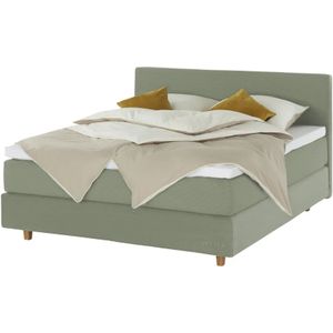 Jette Home Boxspringbett  Jette Flex ¦ grün ¦ Maße (cm): B: 165 H: 110,5 Betten > Boxspringbetten > Boxspringbetten 160x200 - Höffner