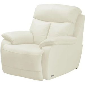 Wohnwert Einzelsofa aus Echtleder mit manueller Relaxfunktion Ambra ¦ beige ¦ Maße (cm): B: 104 H: 102 T: 102.0 Polstermöbel > Sessel > Relaxsessel - Höffner