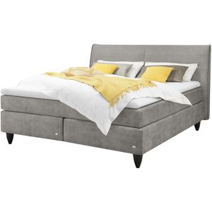 RUF Boxspringbett  Aurelia ¦ grau ¦ Maße (cm): B: 210 H: 114 Betten > Boxspringbetten > Boxspringbetten 200x200 - Höffner