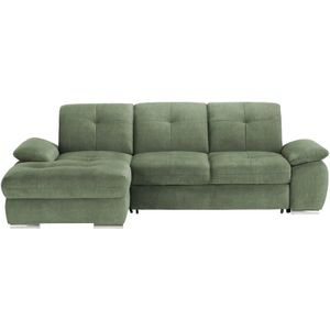 Ecksofa  Gladys ¦ grün ¦ Maße (cm): B: 282 H: 103 T: 197.0 Polstermöbel > Sofas > Ecksofas - Höffner