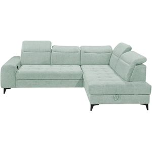 Ecksofa  Rockdale ¦ grün ¦ Maße (cm): B: 282 H: 90 T: 200.0 Polstermöbel > Sofas > Ecksofas - Höffner